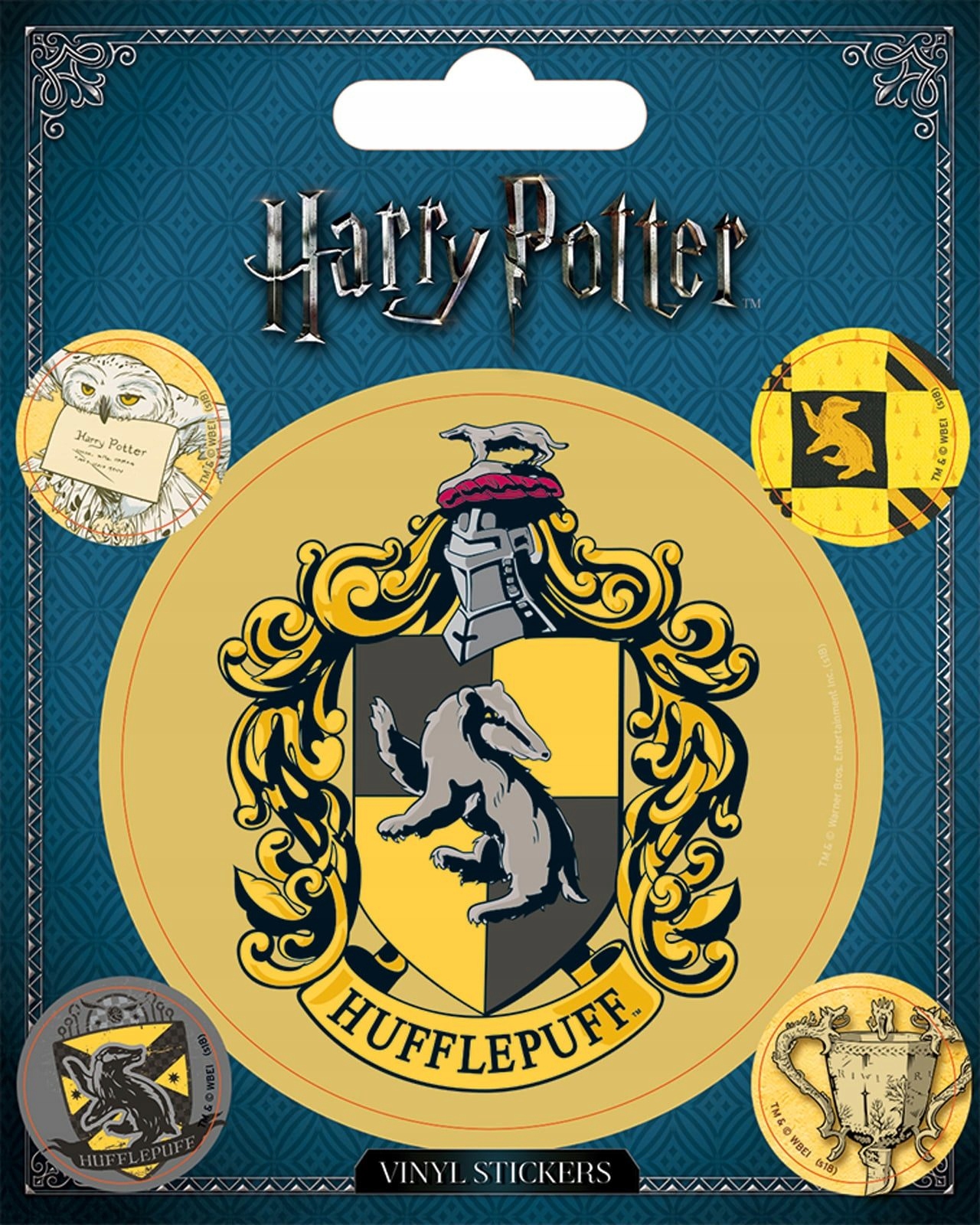 

Harry Potter Hufflepuff naklejki vlepki 5 sztuk