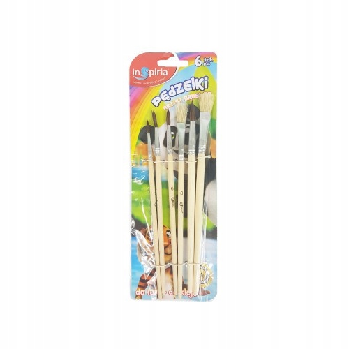 INSPIRIA PĘDZELKI 6 SZT