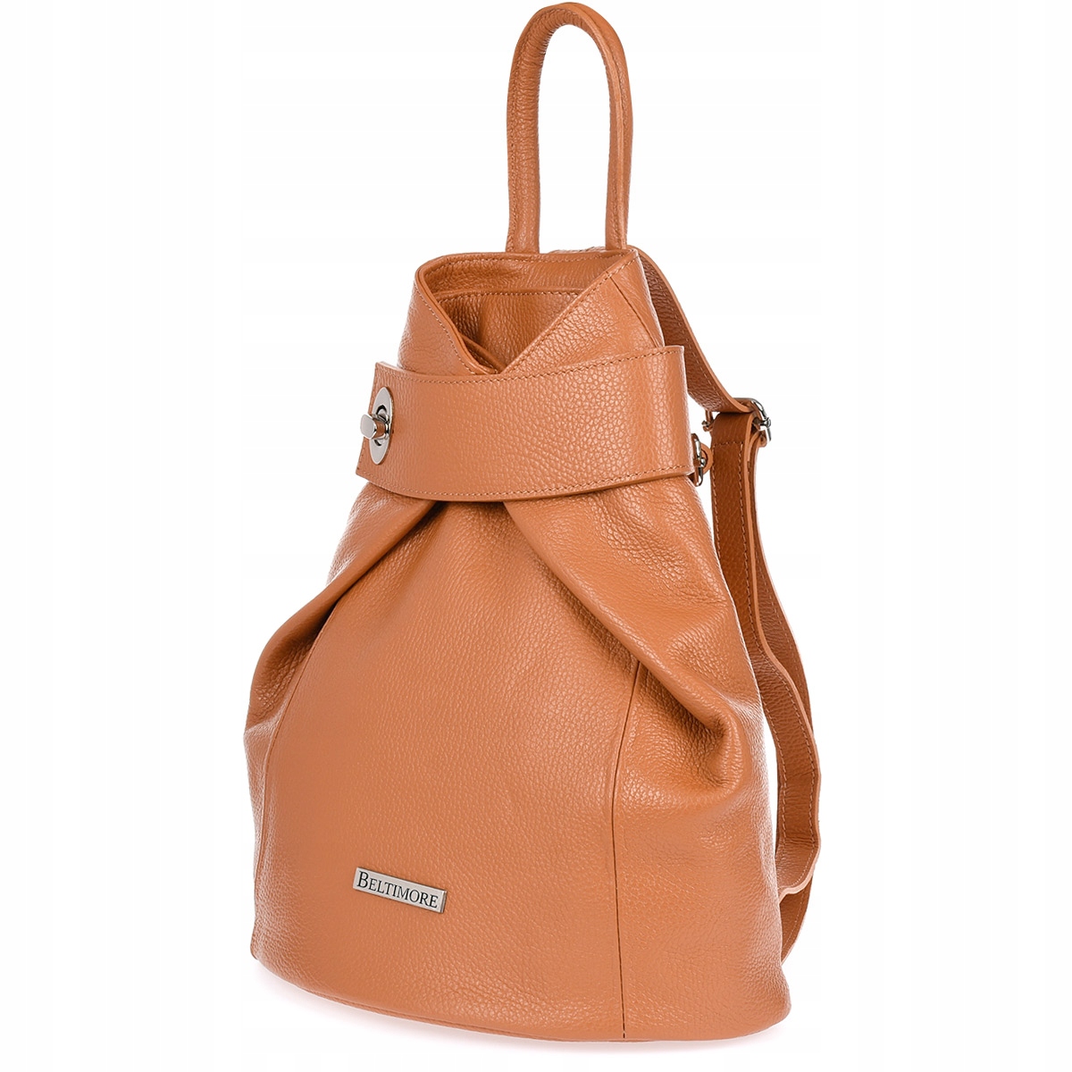 Kožený batoh do práce, módní