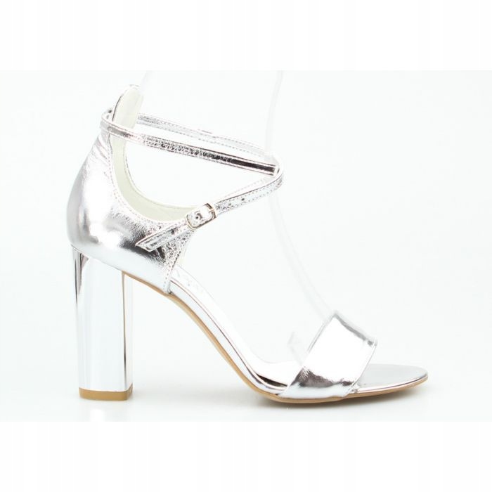 Lodičky, Sandály Na Párty, Zrcadlové Podpatky, Wolski