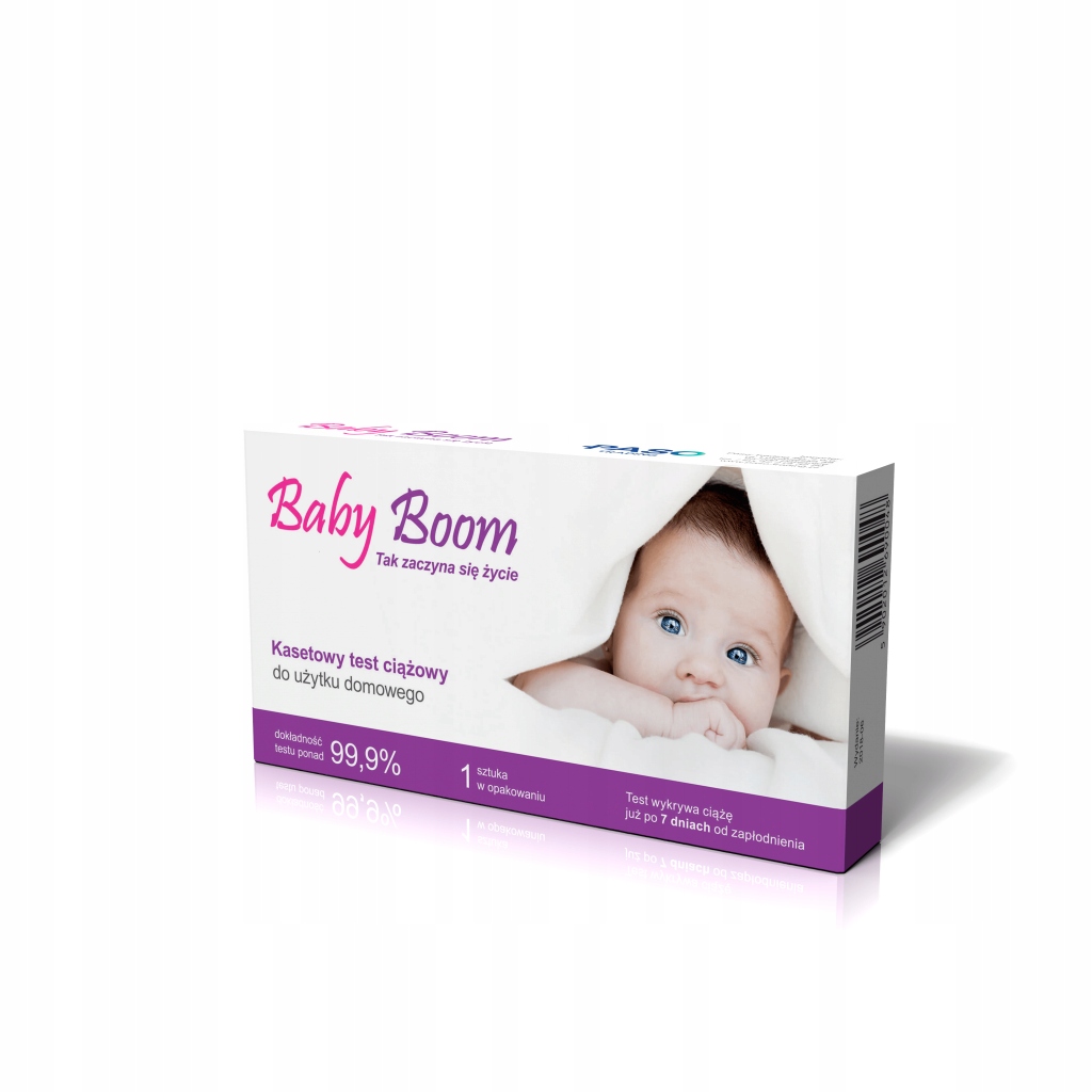 

Baby Boom test ciążowy kasetowy 1 sztuka
