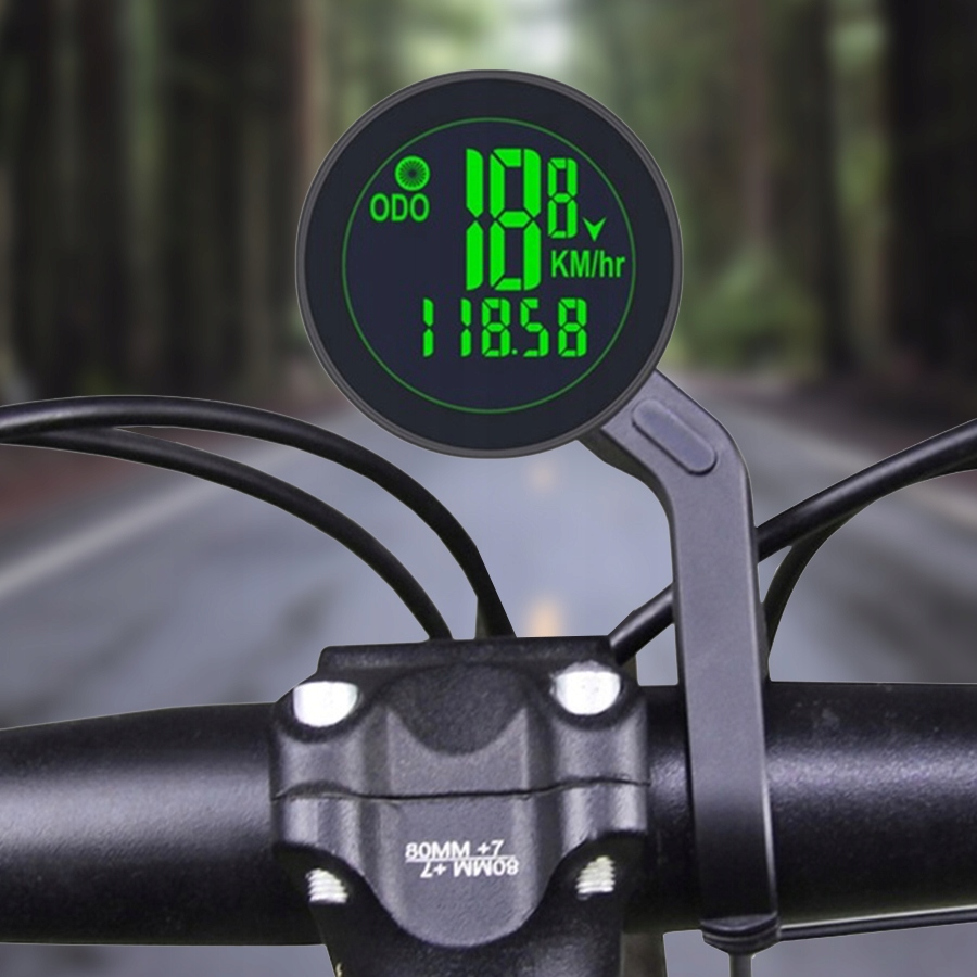 LICZNIK ROWEROWY WODOODPORNY PRĘDKOŚCIOMIERZ 20 funkcji podświetlan +UCHWYT Kod producenta R120