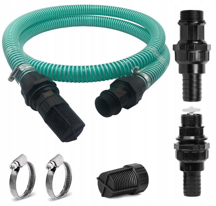 Sací Hadice Sada Pro Čerpadla A Hydrofory S Ventilem 25 mm 1” 10 m