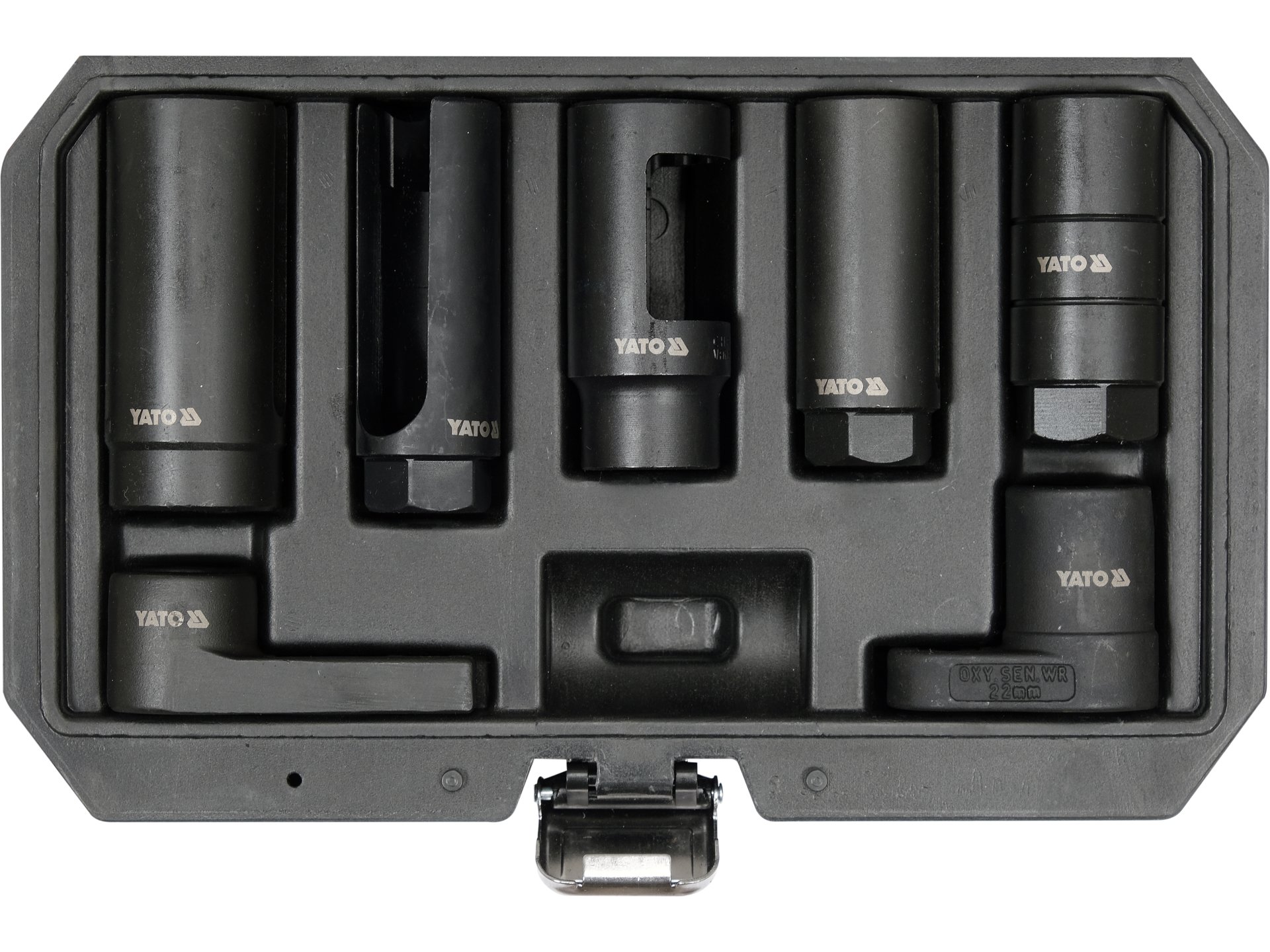 Zestaw 7 Nasadek Do Sond Lambda I Wtryskiwaczy Crmo Crv 22-29 MM Yato