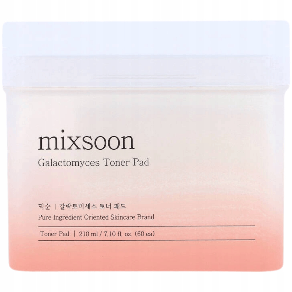 Mixsoon Galactomyces Toner Pad 60 Sheets – tonizující vločky