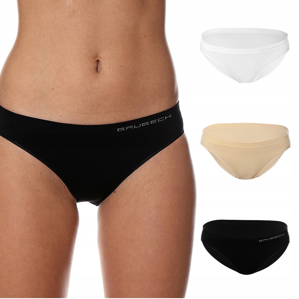

Majtki Damskie Bikini Cotton 3szt. Brubeck r.S