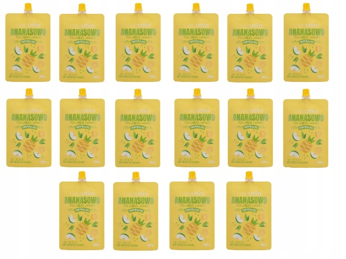 Levně 16 x 200 g Owolovo tropické ananasové pěny Svařák