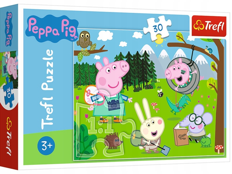 

Puzzle Trefl Świnka Peppa Leśna wyprawa 18245