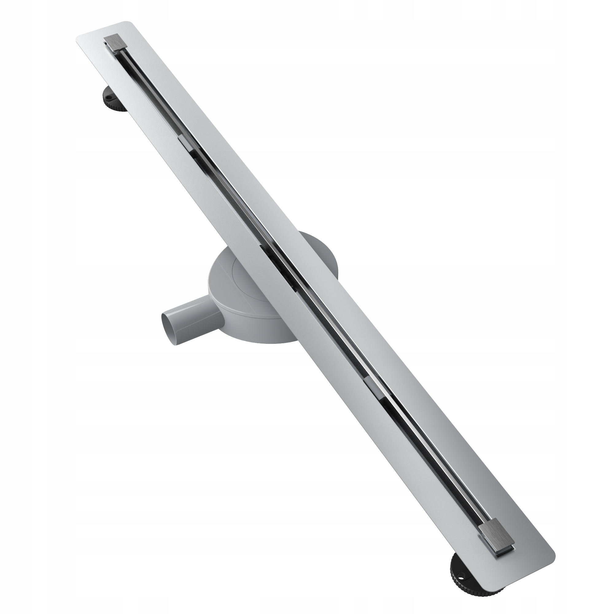 Lineárny Odtok Luno Inox Pod Dlažbu 90 cm Oceľový Sifón Sprchová Vanička