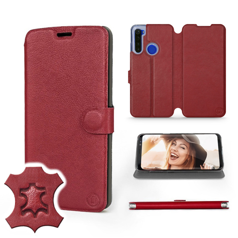 

Etui Mobiwear do Xiaomi Redmi Note 8T Dark Red