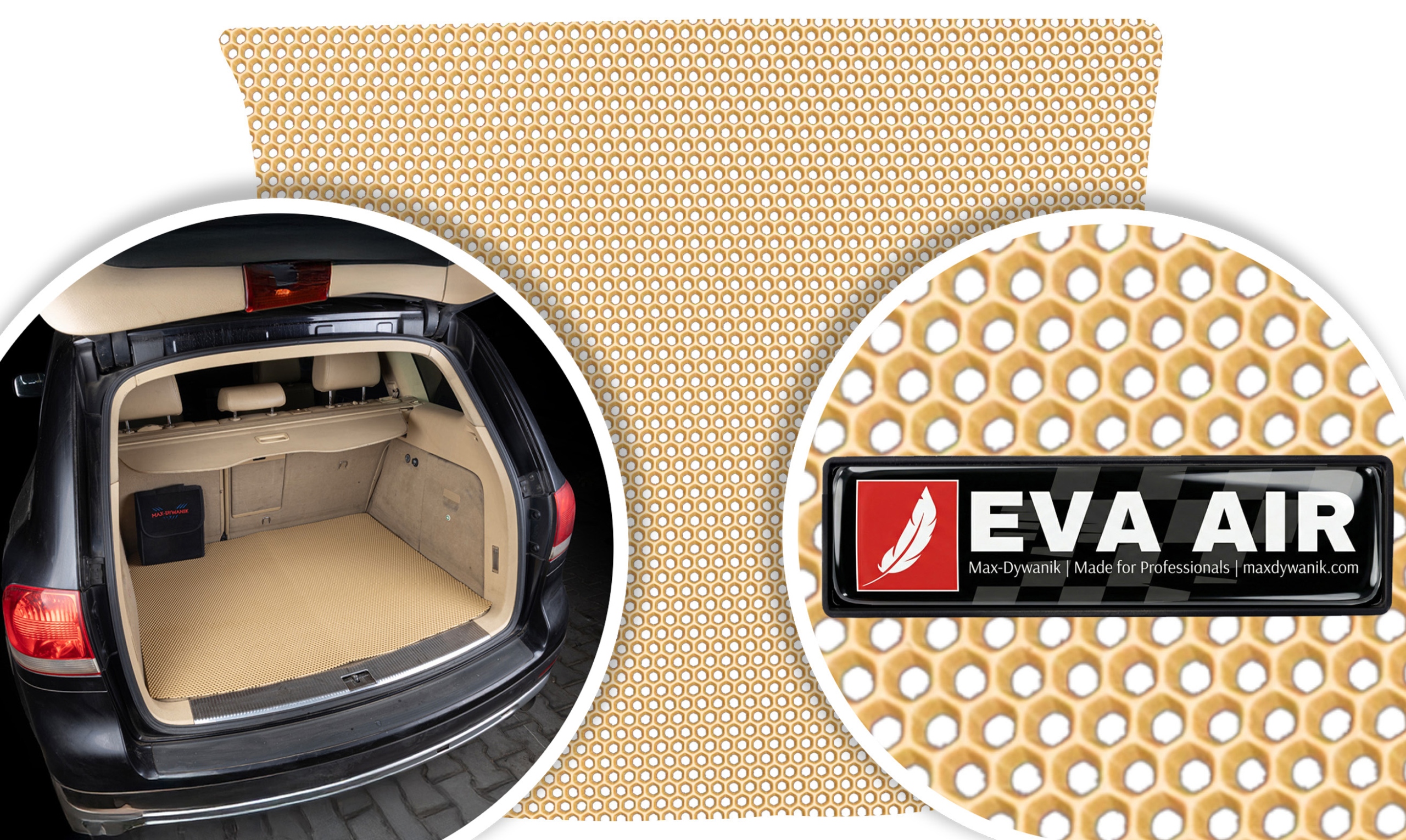 Toyota Prius III XW30 2009-2015 Vložka do zavazadlového prostoru Eva Air Honey