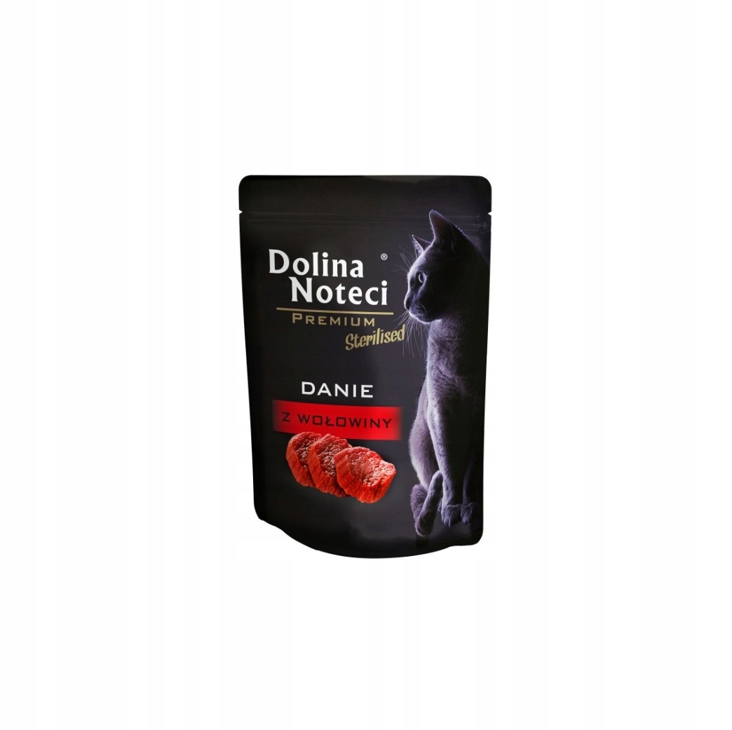 Levně 13X Dolina Noteci Premium sterilizované vlhké krmivo pro hovězí maso 85 g