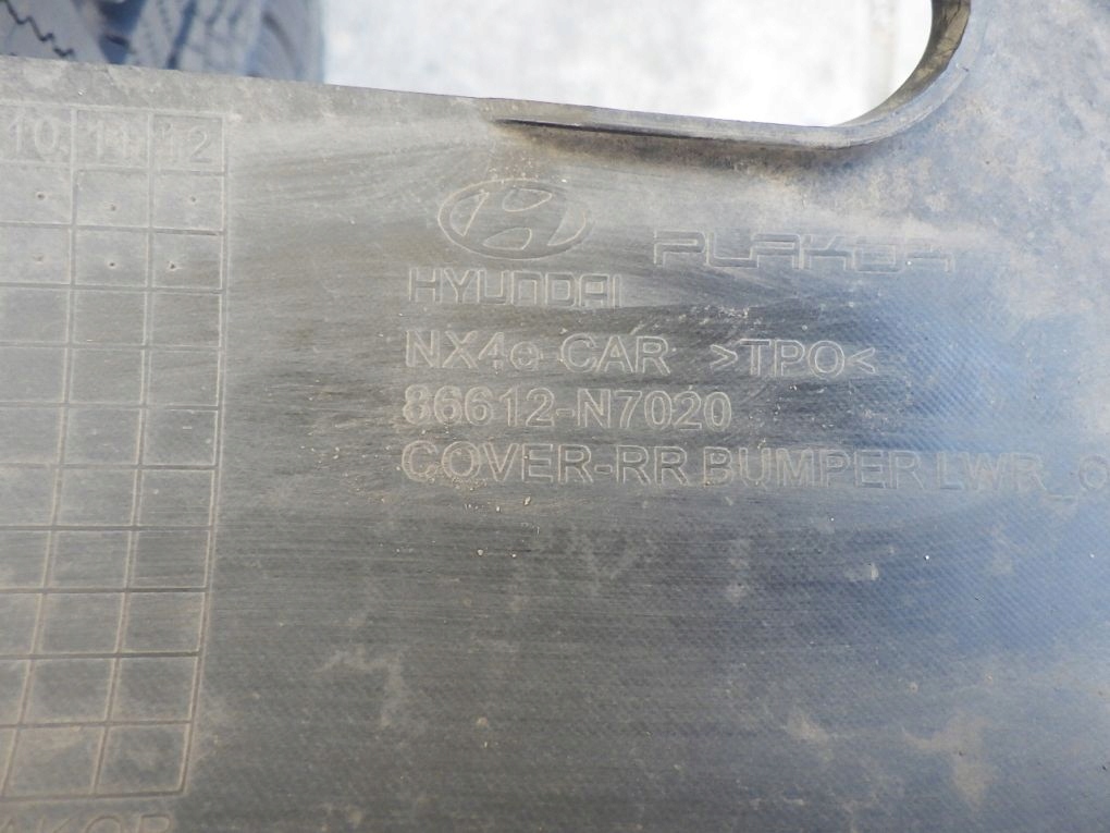 HYUNDAI TUCSON IV 4 20- bumper rear