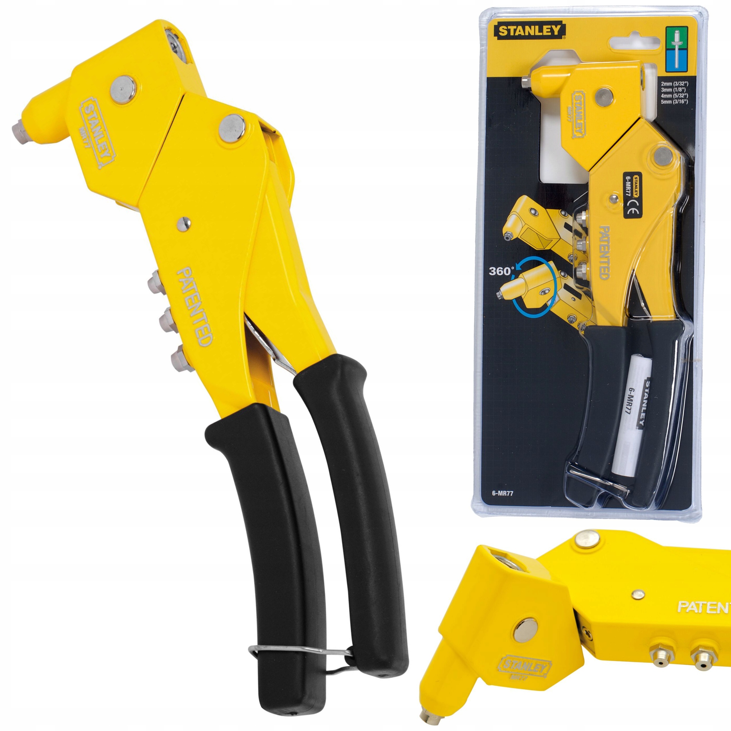 

Stanley Nitownica Z Obrotową Głowicą 2,5-5MM MR77