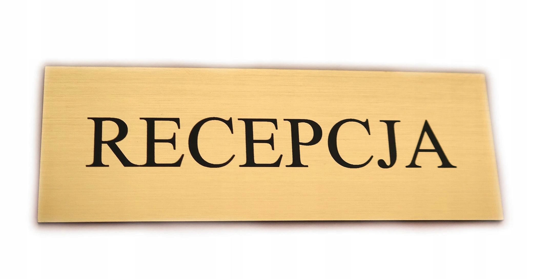 TABLICZKA na drzwi biuro do szkoły KUCHNIA Recepcja Restauracja 20x7 cm Wysokość produktu 7 cm