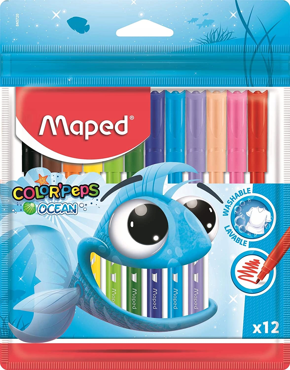 

Flamastry Pisaki Ocean Maped