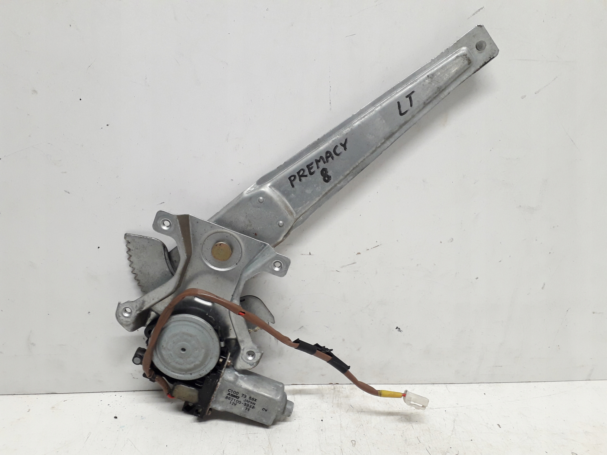 MAZDA PREMACY 1 I MECHANIZM SILNICZEK PODNOŚNIK SZYBY LEWY TYŁ C1007358X