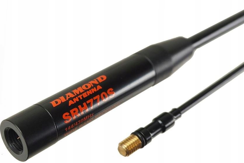 Diamond SRH770S Sma-m 70cm antena ręczna Vhf/uhf np Icom ID-52E Yaesu FT-5D