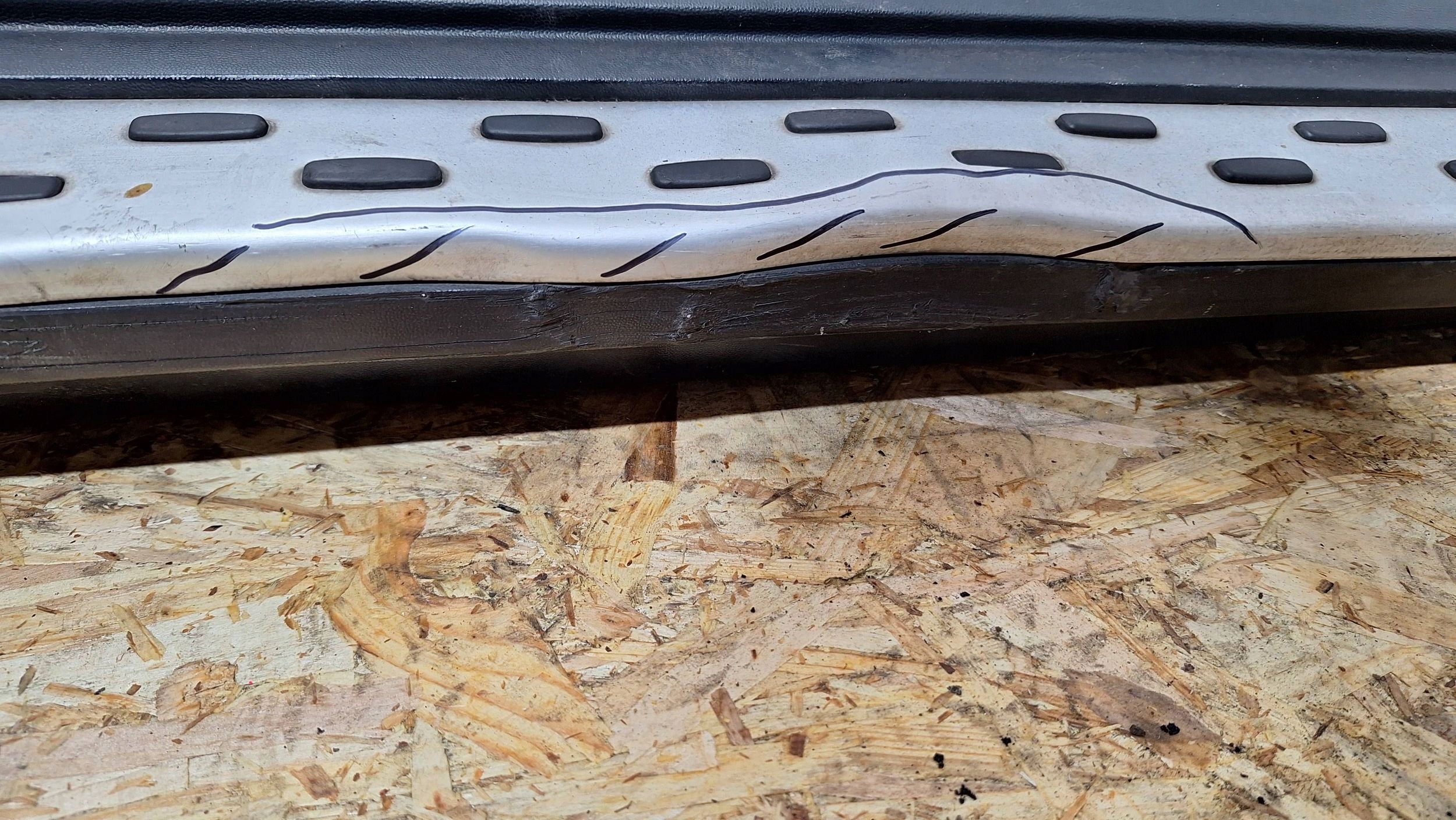 moulding threshold STOPIEN right MERCEDES GLK X204 08- A2045200131