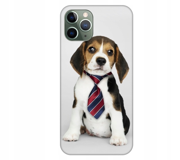 

Etui pokrowiec do iPhone 11 Pro Pies beagle szczen