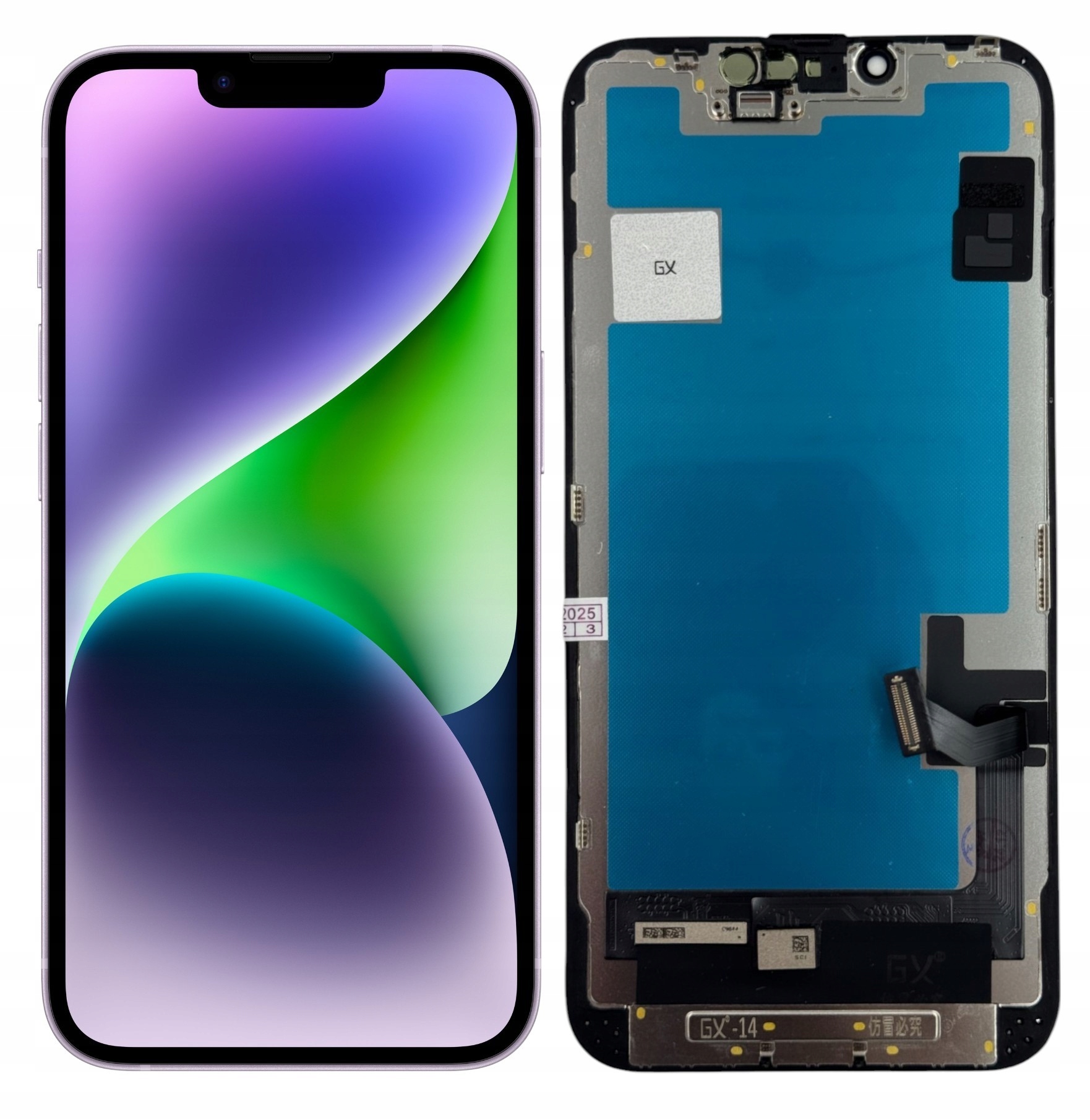 Displej iPhone 14 Oled Hard Premium Dotyk Vyměnitelný Čip IC