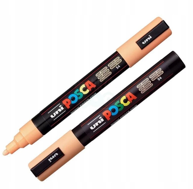 

Uni marker Posca PC-5M plakatowy jasny pomarańcz54