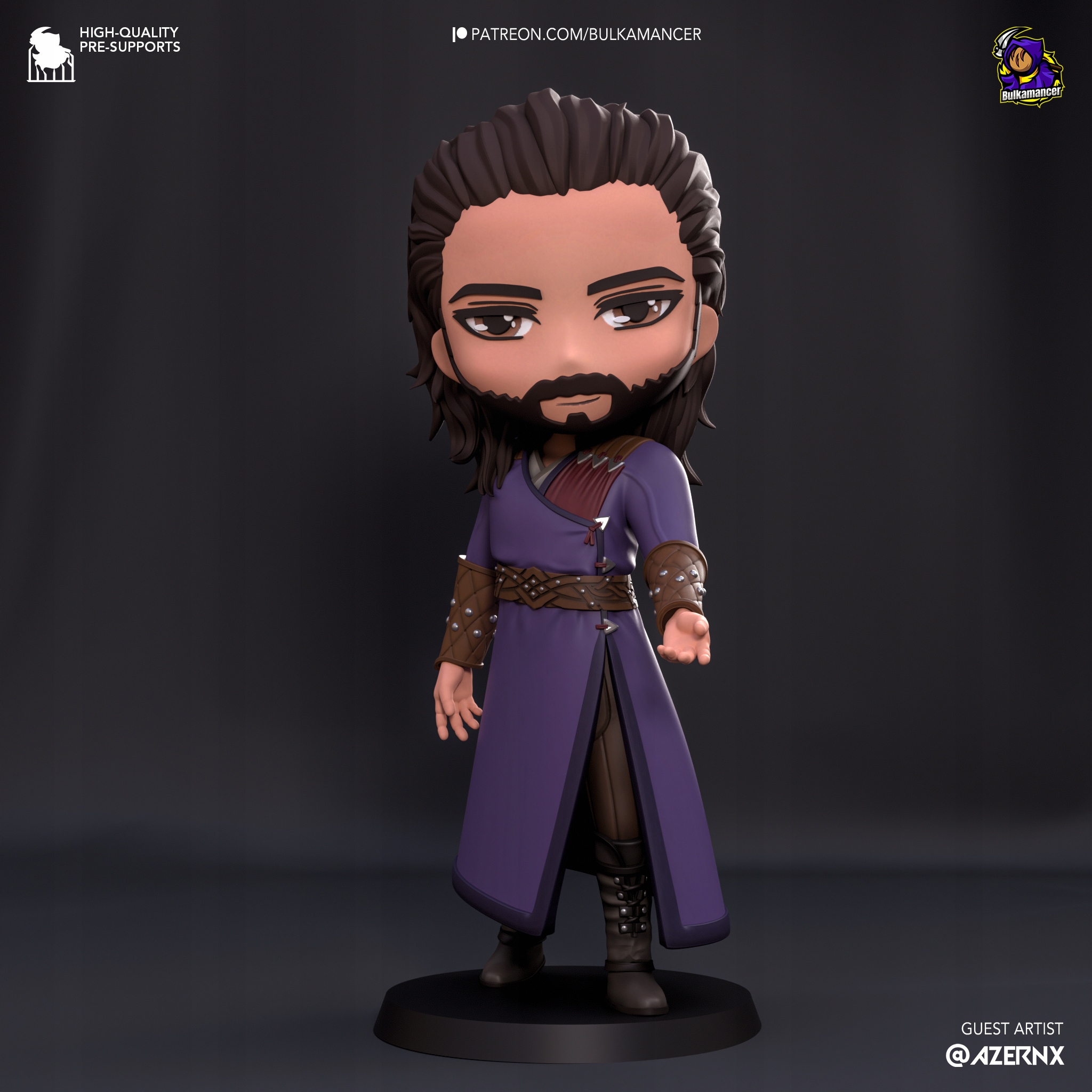 Mini figurka Gale z Baldur's Gate 3