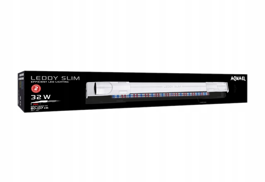 Aquael Leddy Slim Sunny 32W 80-100 cm Led osvětlení Akvárium Bílá