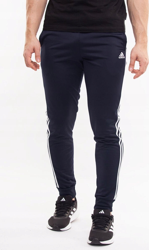 Pánské Kalhoty Adidas Primegreen Essentials Warm-up Tmavě Modré H46106 vel. S