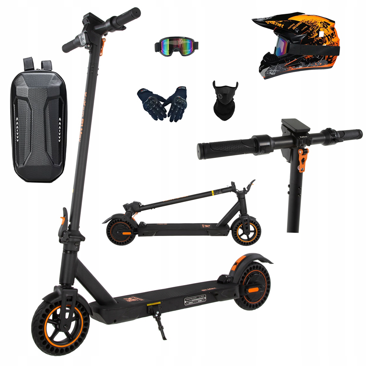 KuKirin S1 Max Elektrické vozidlo350W 36V 10,4AH 30km/h 40km 8" Pl
