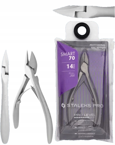 Profesionální kleště na nehty Smart 70 14 mm Staleks Vysoká odolnost