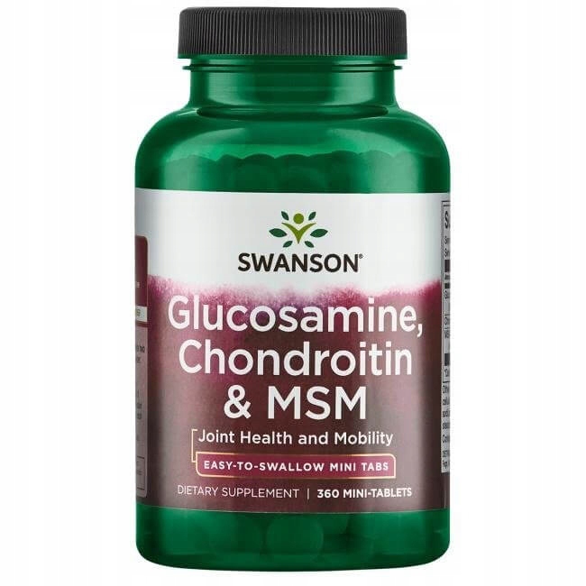 Swanson Glucosamine Chondroitin & Msm 360t Stawy
