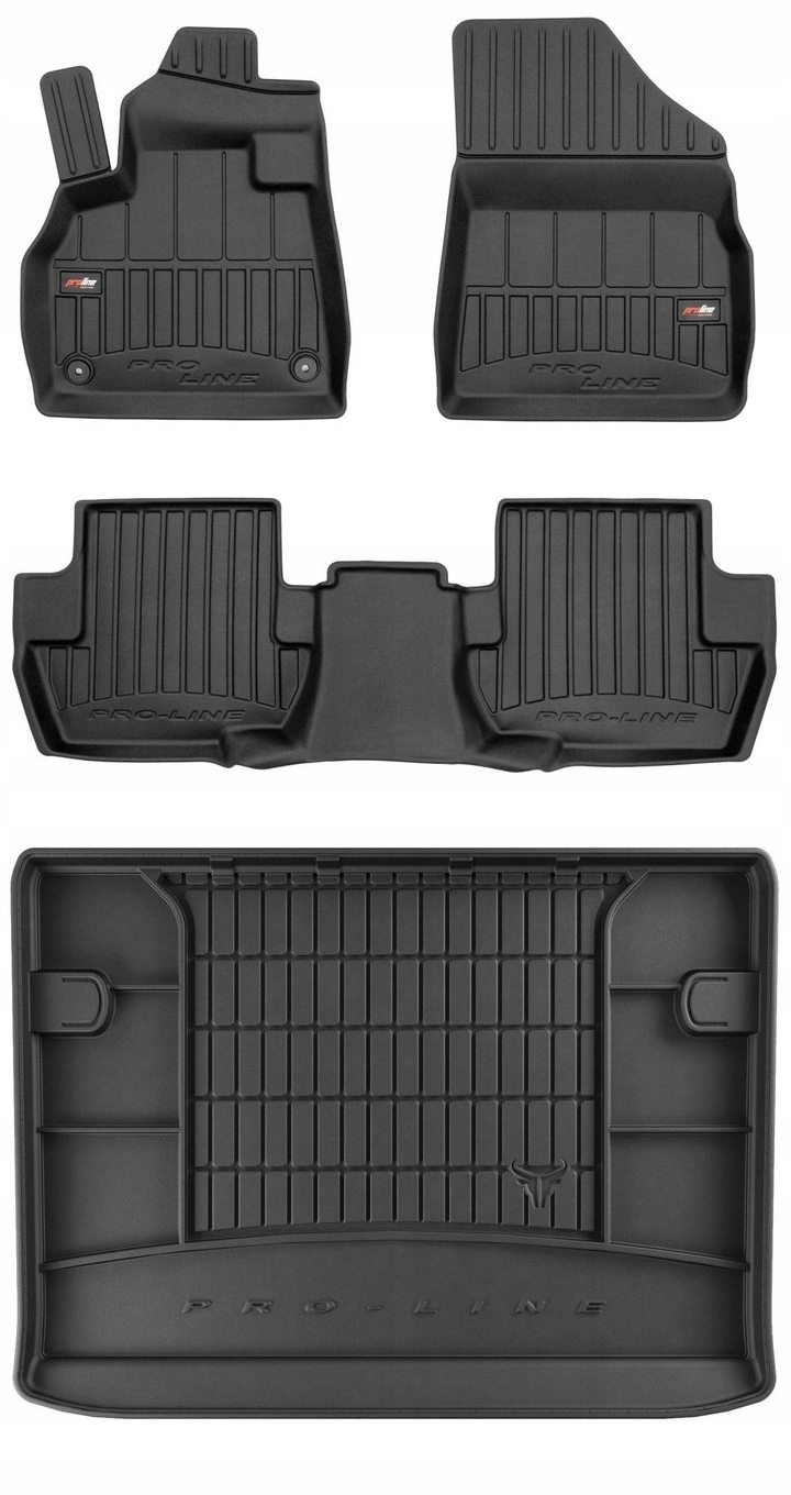 Set 3D Koberečky a rohož do kufru Citroen Ds 5 Hatchback 2011-2018