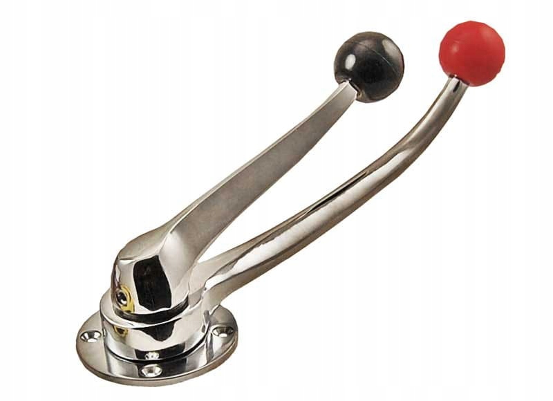 SZ-60053 - ХРОМОВАНИЙ 170/250 ММ 2 ВАЖЕЛЯ ПЕРЕМИКАННЯ ПЕРЕДАЧ ДЛЯ ЧОВНА