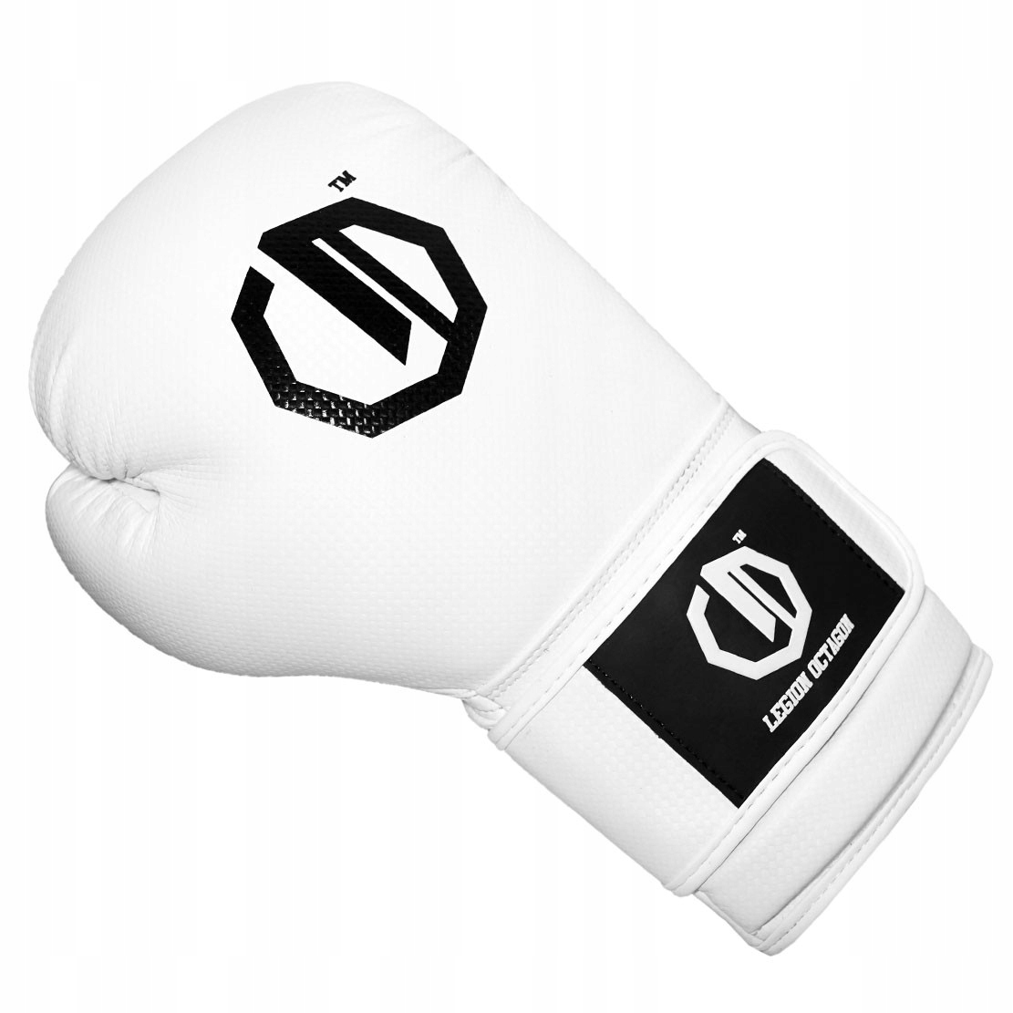 Boxerské rukavice Legion Octagon Kevlar Bílé 10 Oz