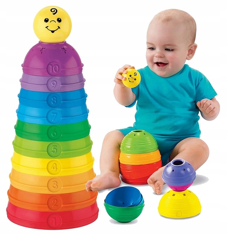 

Fisher Price Kubeczki Do Ustawiania dla malucha