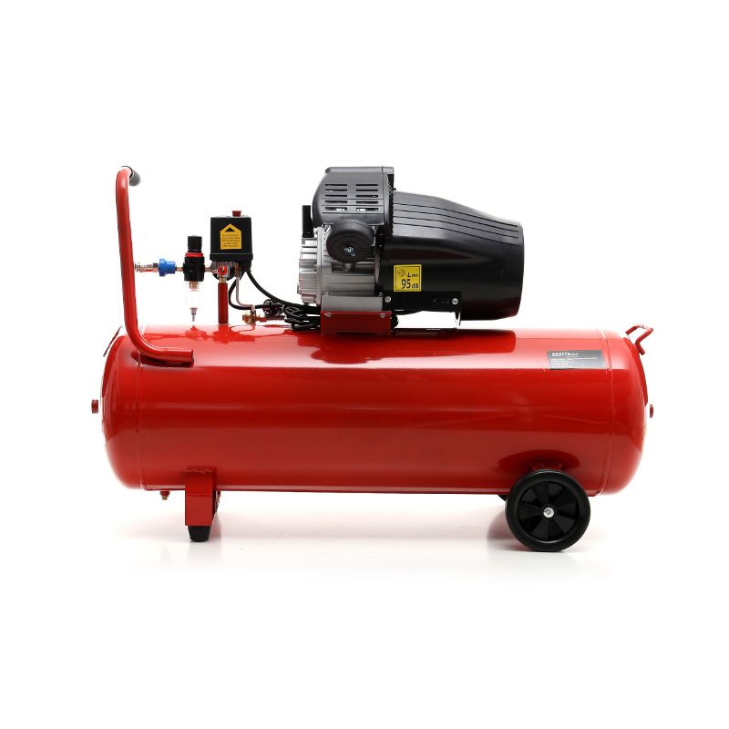 KOMPRESOR OLEJOWY 100L DWUTŁOKOWY SPRĘŻARKA Z SEPARATOREM Model KD1480