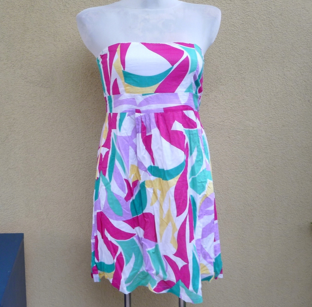 ZOUL SUKIENKA LETNIA BAWEŁNIANA BEZ RAMIĄCZEK 38 M