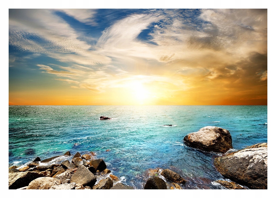 

Fototapeta 3D plaża morze zachód 368x254 F00236