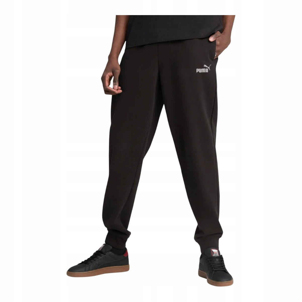 Puma Pánské Tepláky Ess 2 Color č.1 Logo Sweatpants Černé vel. S