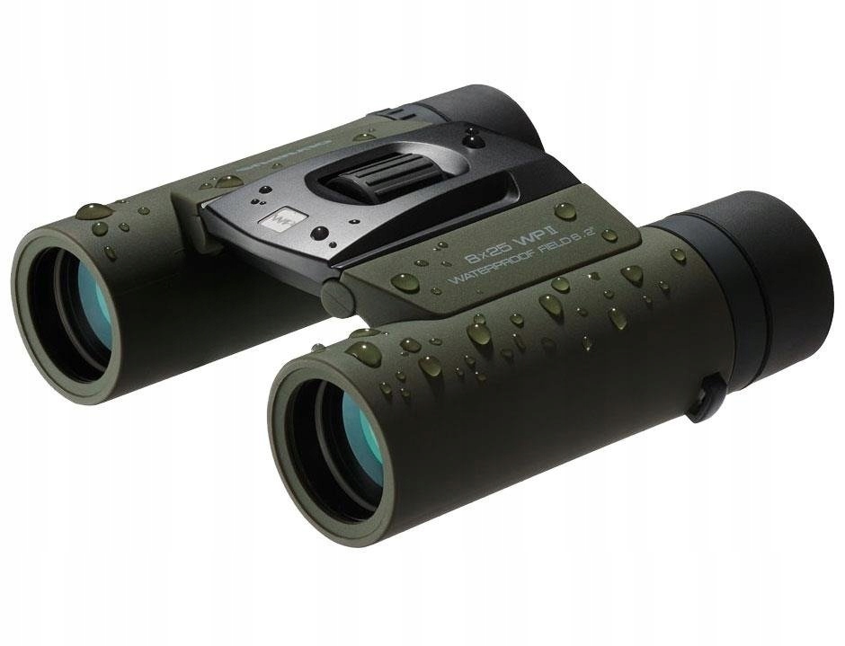 Mocna i kompaktowa, wodoodporna lornetka turystyczna Olympus 8x25 Wp II