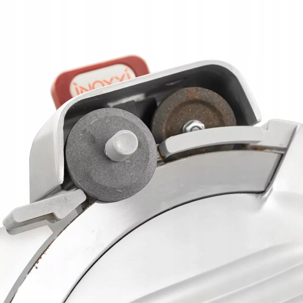 Krajalnica do wędlin sera pochylny nóż 30 cm 0-14mm stal INOXXI R300RB 2013 Grubość krojenia 0-14 mm