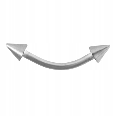 

Kolczyk Banan groty Stal 316L 1,2/8/3 mm