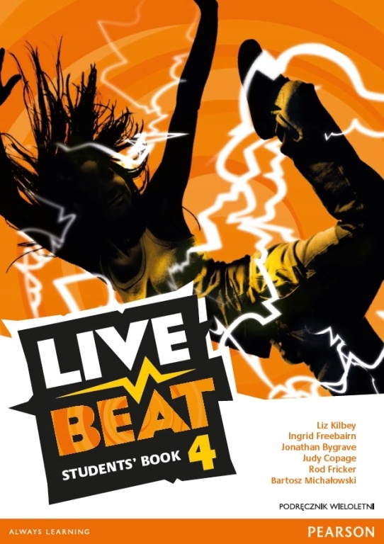 LIVE BEAT PL 4 STUDENT'S BOOK +MP3 CD (PODRĘCZNIK WIELOLETNI) OOP LIZ KILBE