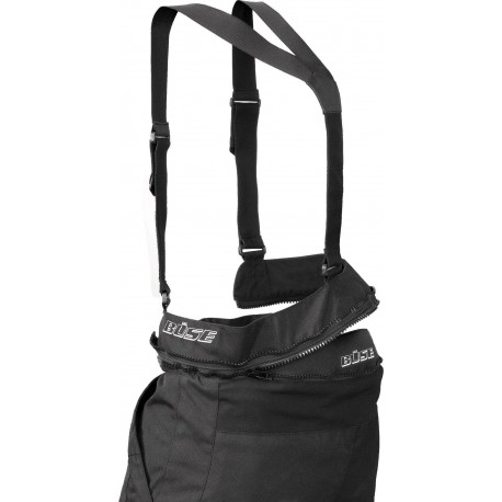 SZELKI BUSE Z ZAMKIEM BŁYSKAWICZNYM Czarne