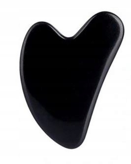 

Płytka Gua Sha Masażer Jadeitowy Do Twarzy Czarny
