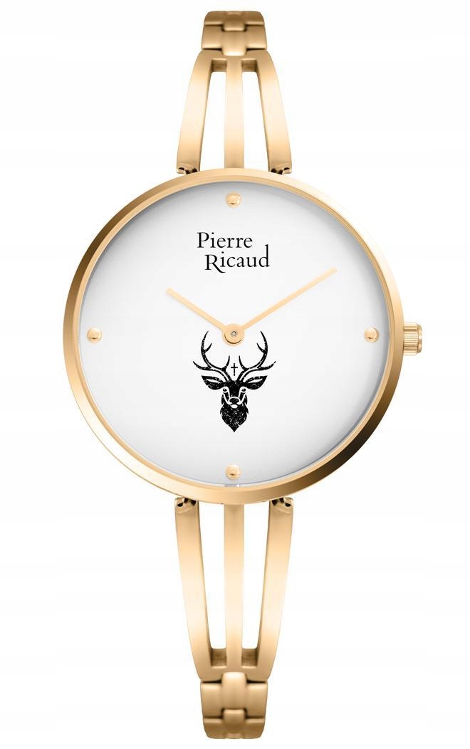 Nové Originální dámské hodinky Pierre Ricaud P22091.1143QRE zlaté