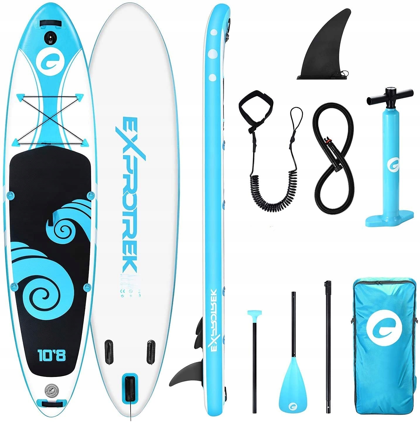 Deski SUP EXPROTREK E-S-2 325 cm cały komplet gotowy nad wodę