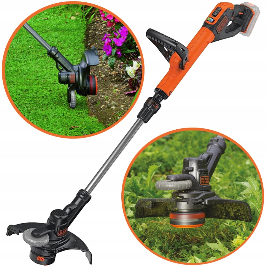 

Black Decker Podkaszarka żyłkowa 28cm 18V STC1820