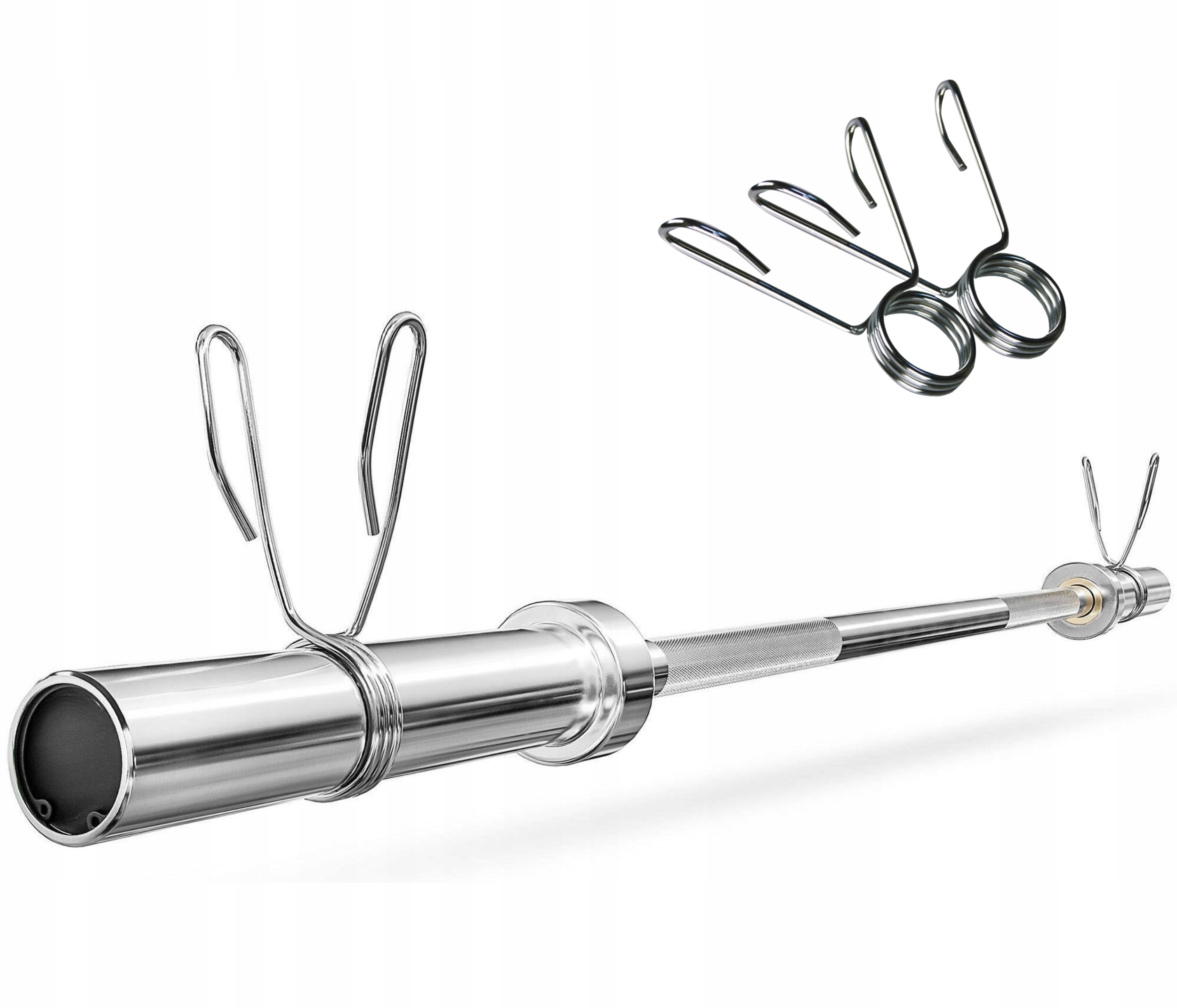 Rovná Osa S Ložisky 120 CM 50 MM Hladká Činka Chrom 120 CM Hq